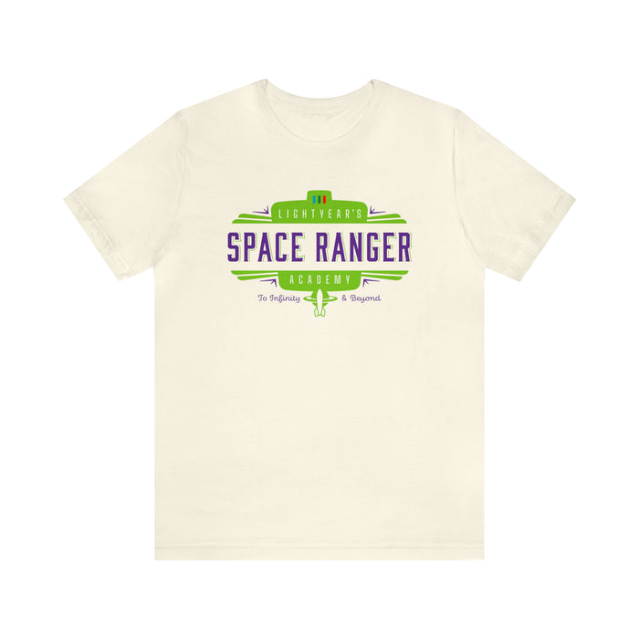 Lightyear's Space Ranger Academy Bella Canvas Unisex Jersey Short Sleeve Tee