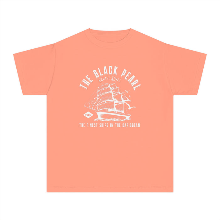 Black Pearl Cruise Lines Comfort Colors Youth Midweight Tee