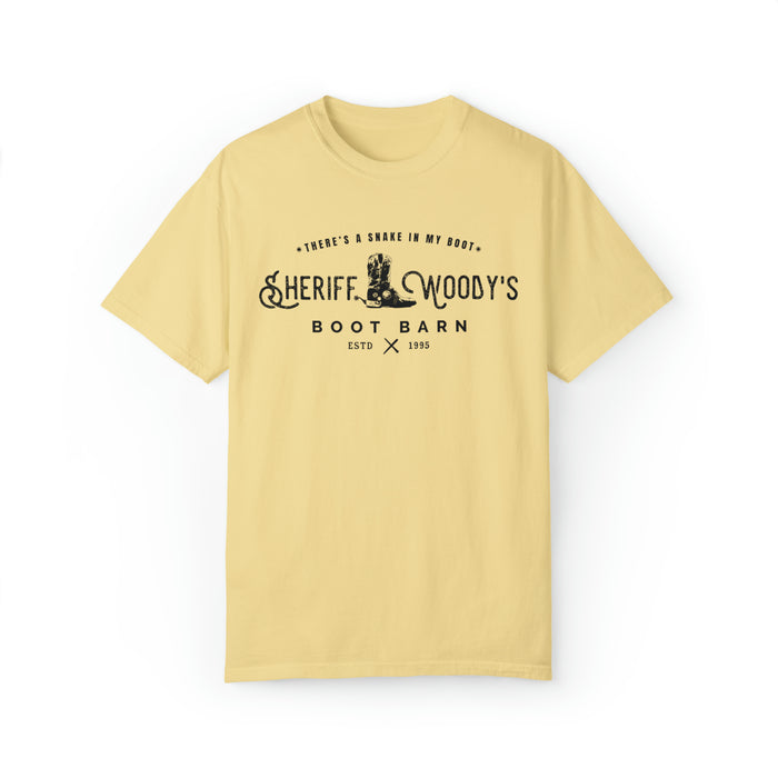 Sheriff Woody’s Boot Barn Comfort Colors Unisex Garment-Dyed T-shirt