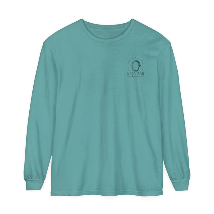 Bruce, Chum & Anchor's Kelp Bar Comfort Colors Unisex Garment-dyed Long Sleeve T-Shirt