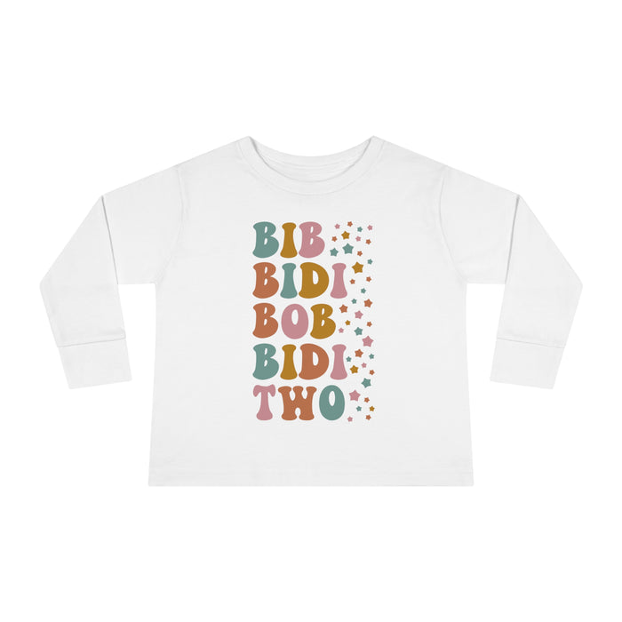 Bib Bidi Bob Bidi Two Rabbit Skins Toddler Long Sleeve Tee