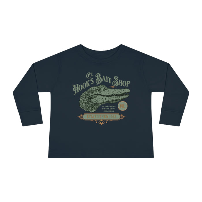 Captain Hook’s Bait Shop Rabbit Skins Toddler Long Sleeve Tee