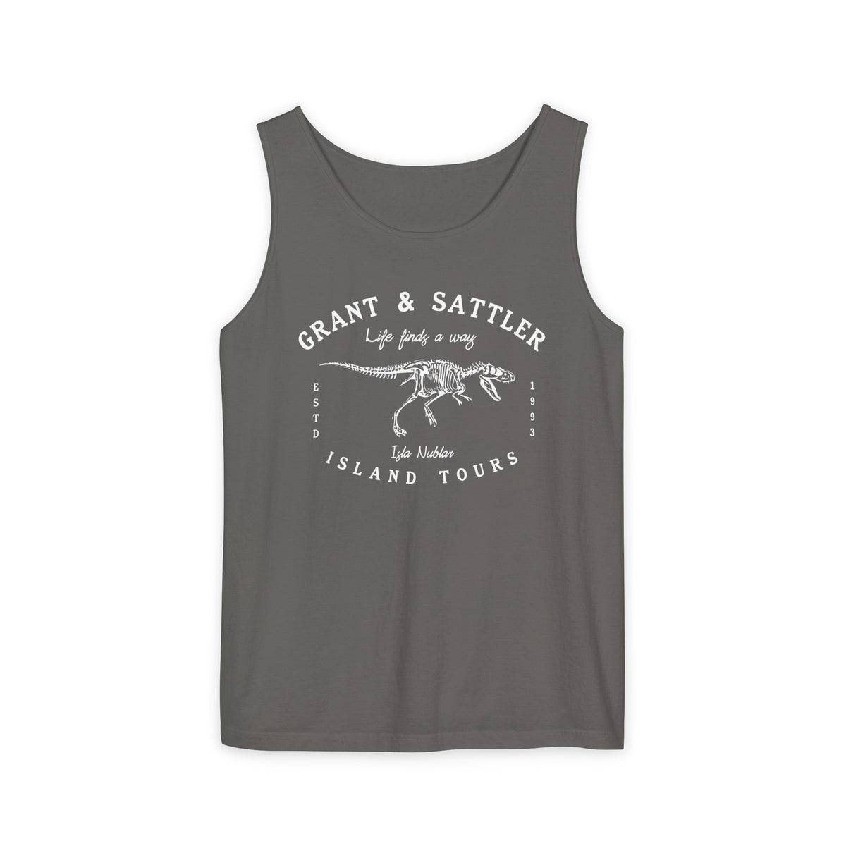 Grant & Sattler Island Tours Unisex Comfort Colors Garment-Dyed Tank Top