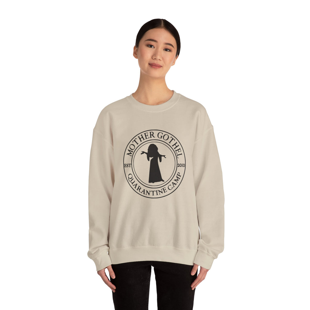 Mother Gothel Quarantine Camp Gildan Unisex Heavy Blend™ Crewneck Sweatshirt