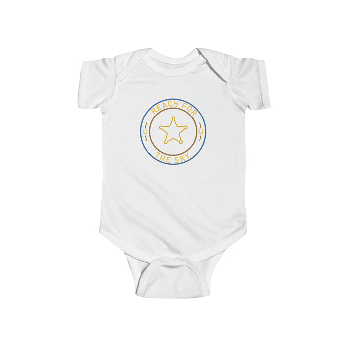 Reach For The Sky Rabbit Skins Infant Fine Jersey Bodysuit