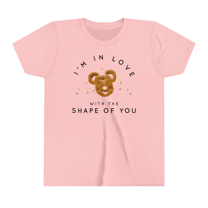 I'm in Love with the Shape of You Bella Canvas Youth Short Sleeve Tee