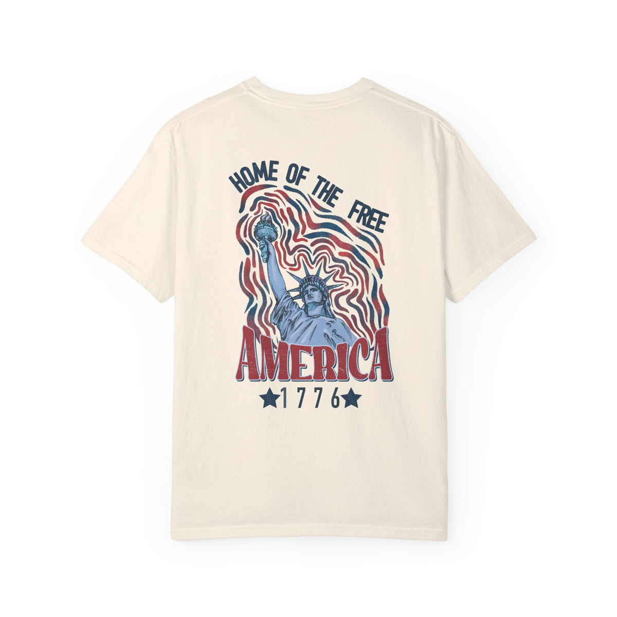 Home Of The Free Comfort Colors Unisex Garment-Dyed T-shirt