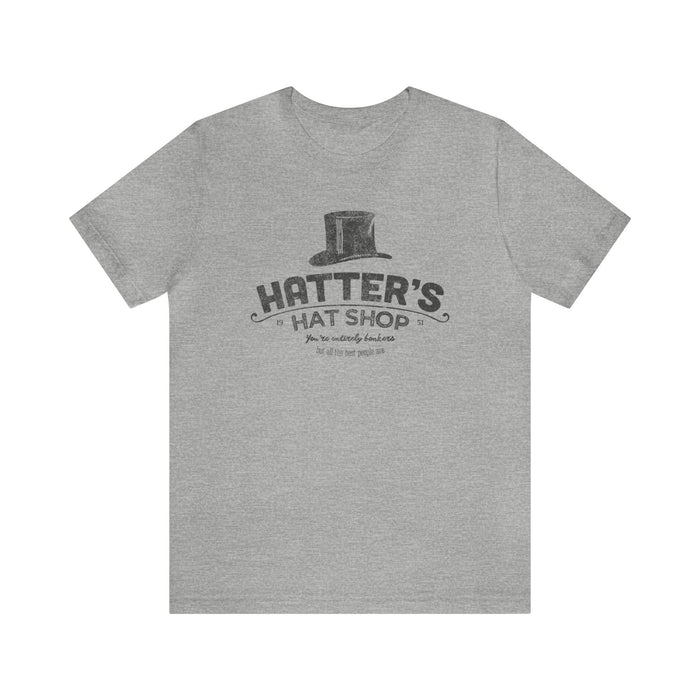 Hatter's Hat Shop Bella Canvas Unisex Jersey Short Sleeve Tee