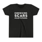 Chicks Dig Scars Bella Canvas Youth Short Sleeve Tee