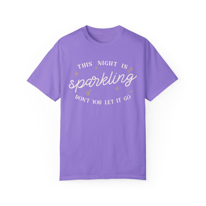 The Night Is Sparkling Comfort Colors Unisex Garment-Dyed T-shirt