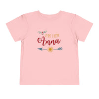 I'm Her Anna Bella Canvas Toddler Short Sleeve Tee