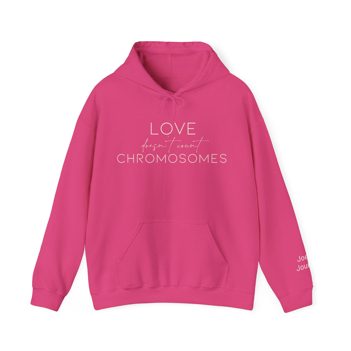 Joey's Journey Chromosome 6q Deletion Awareness Gildan Unisex Heavy Blend™ Hooded Sweatshirt