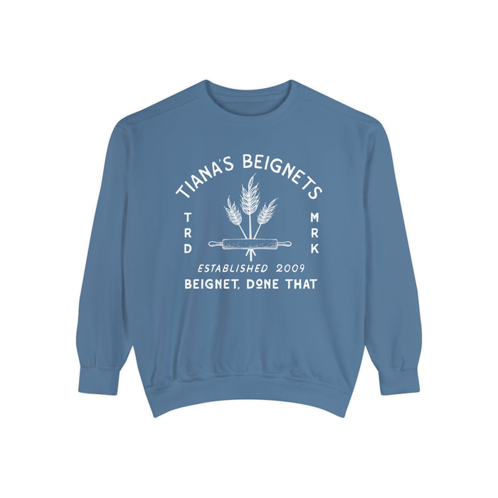 Tiana's Beignets Comfort Colors Unisex Garment-Dyed Sweatshirt