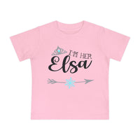 I'm Her Elsa Bella Canvas Baby Short Sleeve T-Shirt