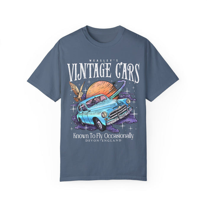 Weasley's Vintage Cars Comfort Colors Unisex Garment-Dyed T-shirt