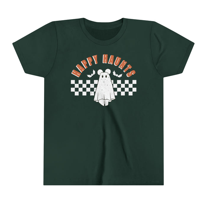 Happy Haunts Bella Canvas Youth Short Sleeve Tee