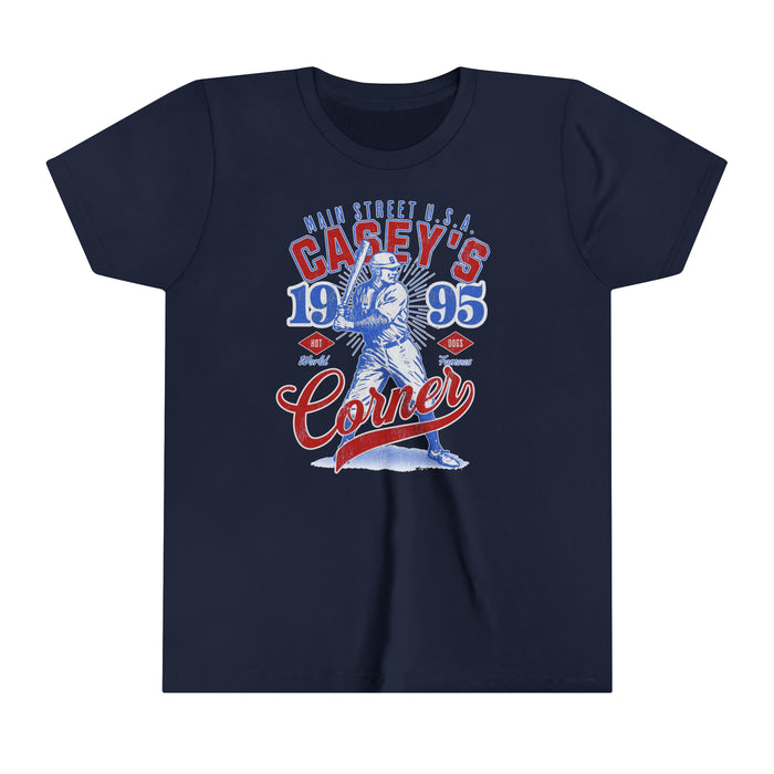 Casey’s Corner Distressed Bella Canvas Youth Short Sleeve Tee