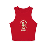 Nightmare on Main Street Women's Micro Rib Racer Tank Top