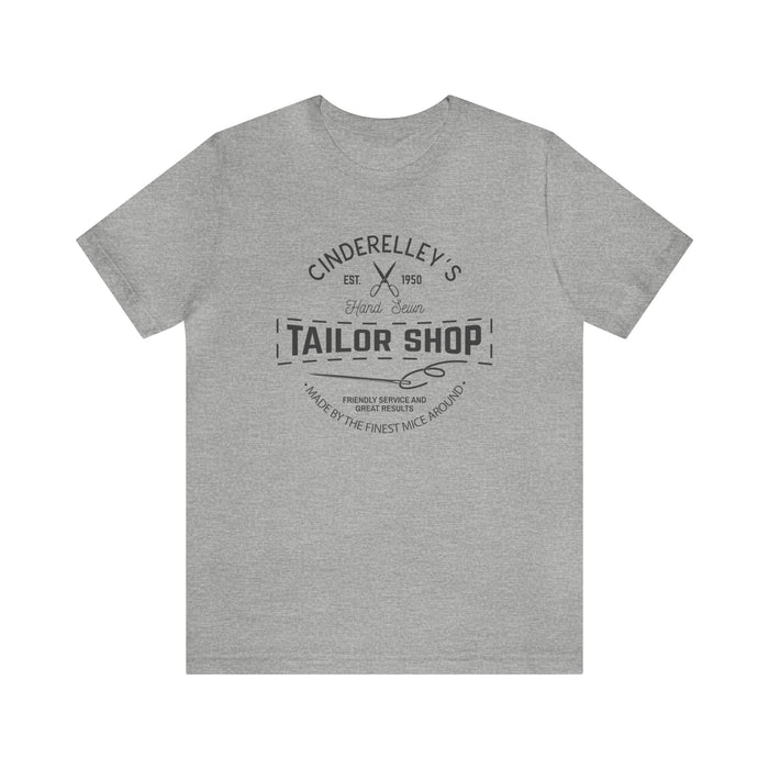 Cinderelley’s Tailor Shop Canvas Unisex Jersey Short Sleeve Tee