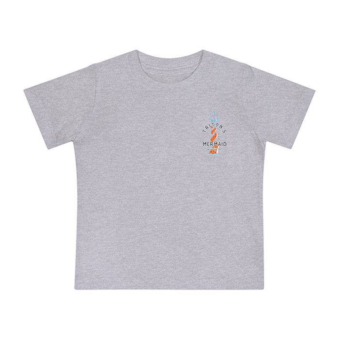 Triton's Mermaid Security Bella Canvas Baby Short Sleeve T-Shirt