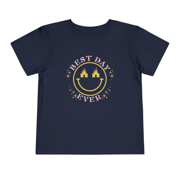 Best Day Ever Bella Canvas Toddler Short Sleeve Tee