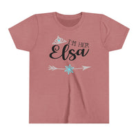 I'm Her Elsa Bella Canvas Youth Short Sleeve Tee