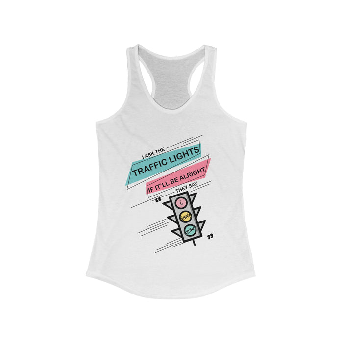 Traffic Lights Swiftie Women's Next Level Ideal Racerback Tank