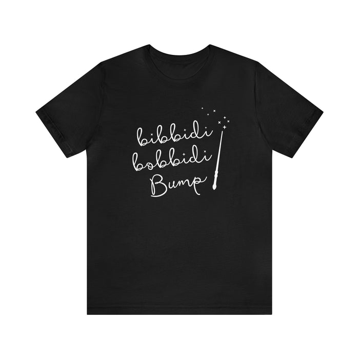 Bibbidi Bobbidi Bump Bella Canvas Unisex Jersey Short Sleeve Tee