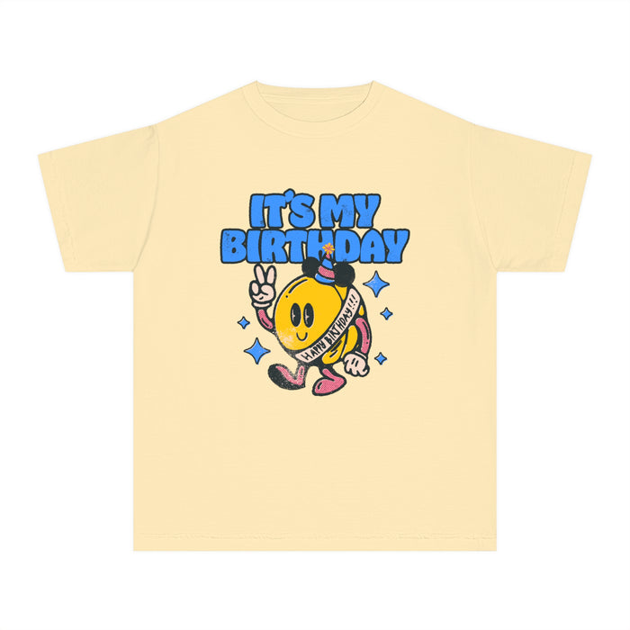 It's My Birthday Comfort Colors Youth Midweight Tee