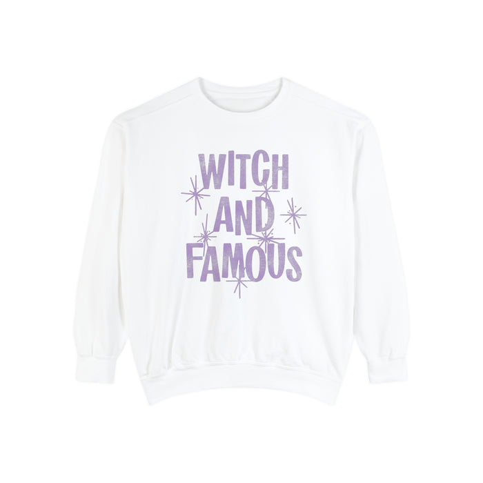 Witch and Famous Comfort Colors Unisex Garment-Dyed Sweatshirt