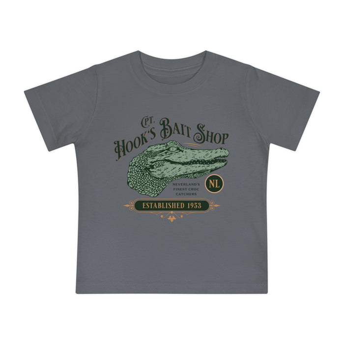 Captain Hook’s Bait Shop Bella Canvas Baby Short Sleeve T-Shirt