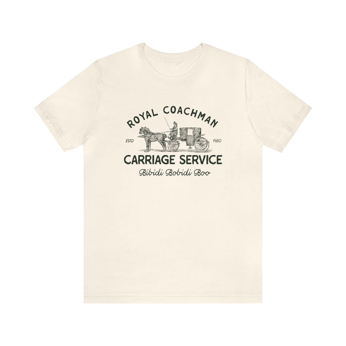 Royal Coachman Carriage Service Bella Canvas Unisex Jersey Short Sleeve Tee