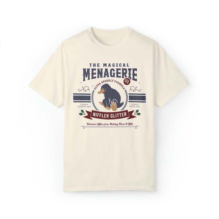 Magical Menagerie Niffler Glitter Comfort Colors Unisex Garment-Dyed T-shirt