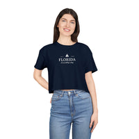 Florida It's One Hell of a Drug Women's Crop Tee