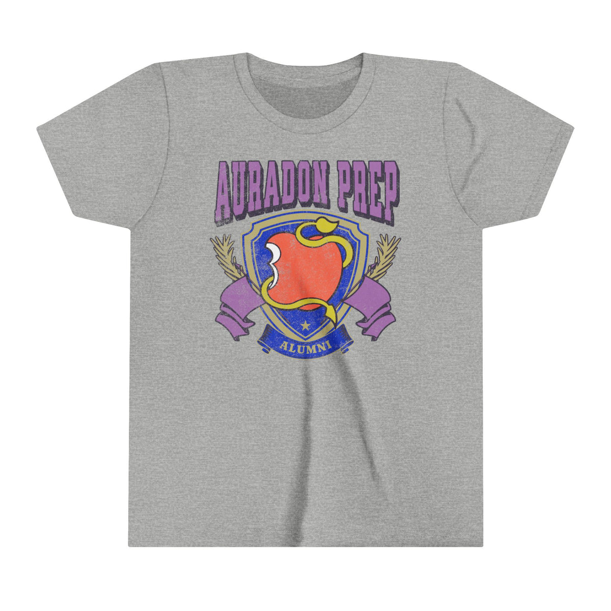 Auradon Prep Alumni Bella Canvas Youth Short Sleeve Tee