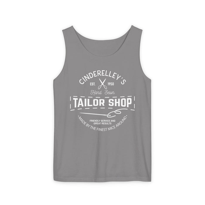 Cinderelley's Tailor Shop  Unisex Comfort Colors Garment-Dyed Tank Top