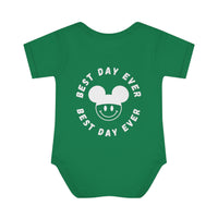 Best Day Ever Infant Baby Rib Bodysuit