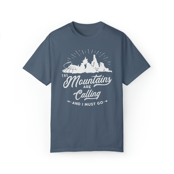 The Mountains Are Calling Comfort Colors Unisex Garment-Dyed T-shirt