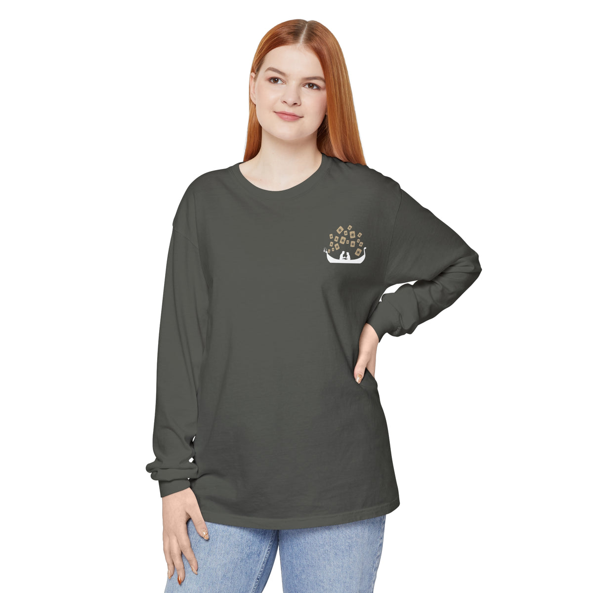 Lost Princess Lantern Co Comfort Colors Unisex Garment-dyed Long Sleeve T-Shirt