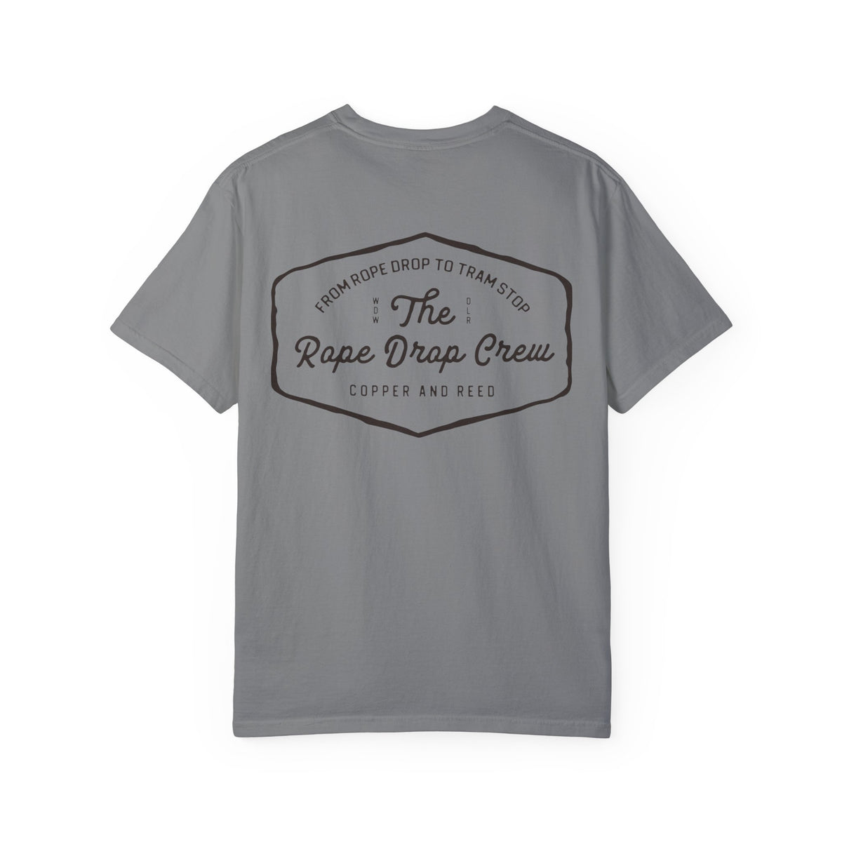 The Rope Drop Crew Comfort Colors Unisex Garment-Dyed T-shirt