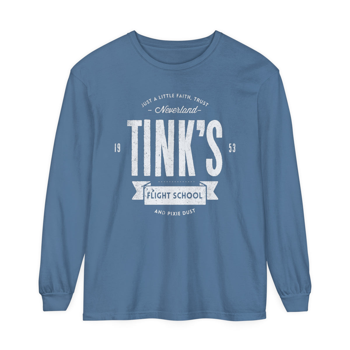 Tink's Flight School Comfort Colors Unisex Garment-dyed Long Sleeve T-Shirt