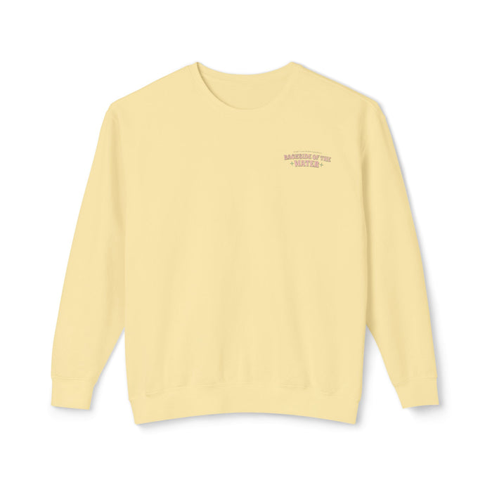 Backside of the Water Unisex Lightweight Comfort Colors Crewneck Sweatshirt