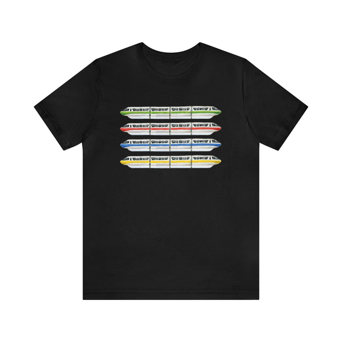 Monorails Bella Canvas Unisex Jersey Short Sleeve Tee