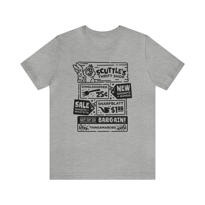 Scuttle’s Thrift Shop Bella Canvas Unisex Jersey Short Sleeve Tee