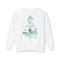 It's The Most Magical Time of the Year Castle Unisex Lightweight Comfort Colors Crewneck Sweatshirt