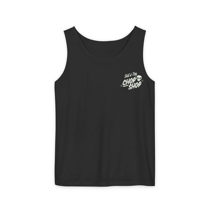 Sid's Toy Chop Shop Unisex Comfort Colors Garment-Dyed Tank Top