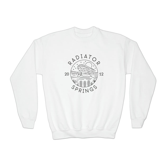 Radiator Springs Gildan Youth Crewneck Sweatshirt