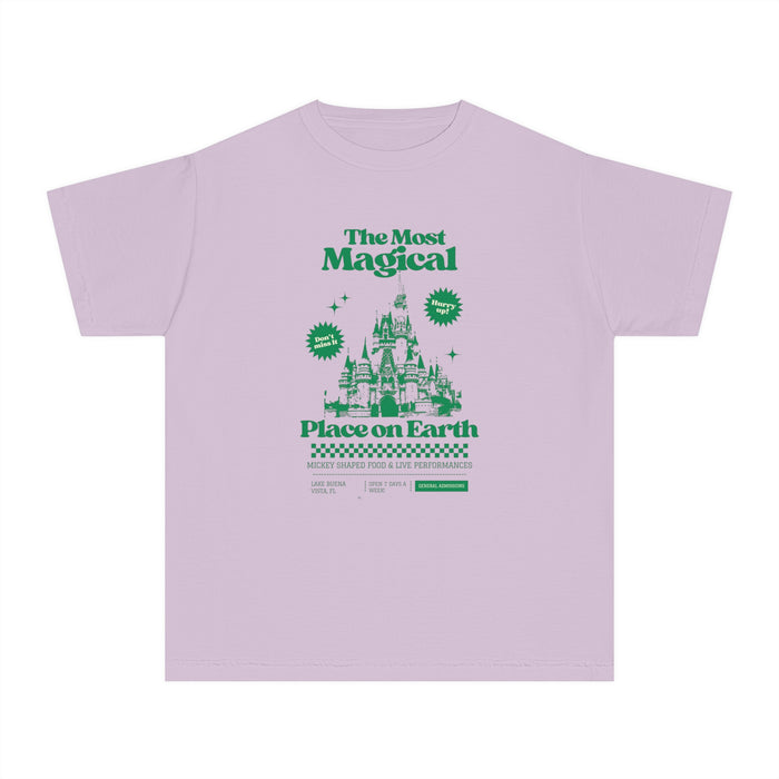 The Most Magical Place OnEarth Comfort Colors Youth Midweight Tee