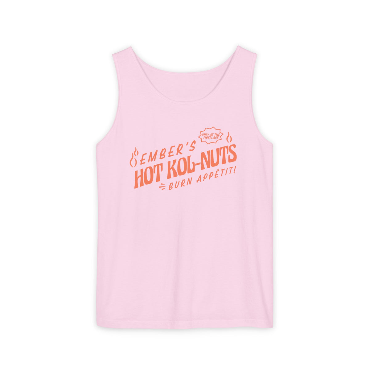 Ember's Hot Kol-Nuts Unisex Comfort Colors Garment-Dyed Tank Top