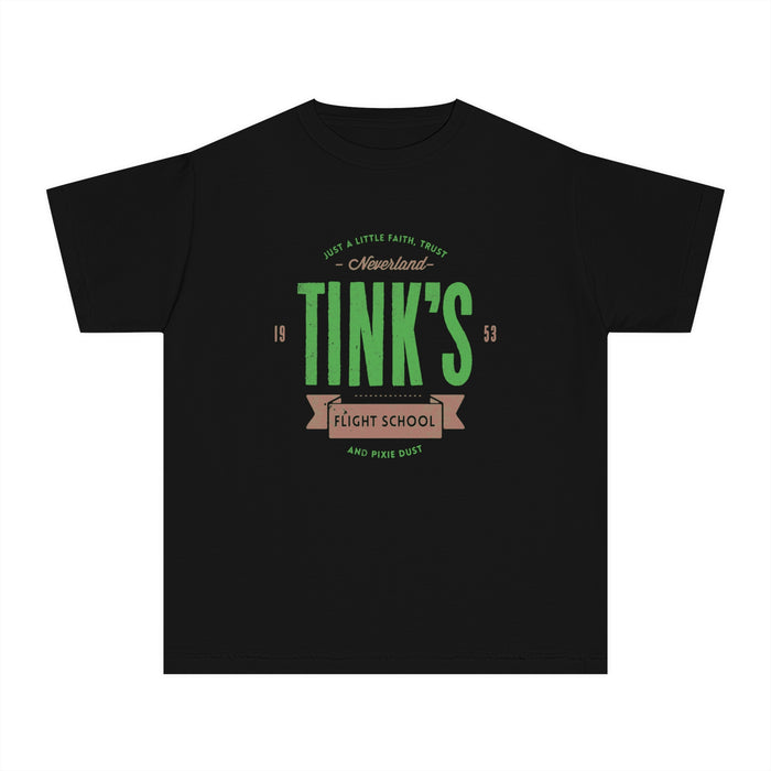 Tink's Flight School Comfort Colors Youth Midweight Tee